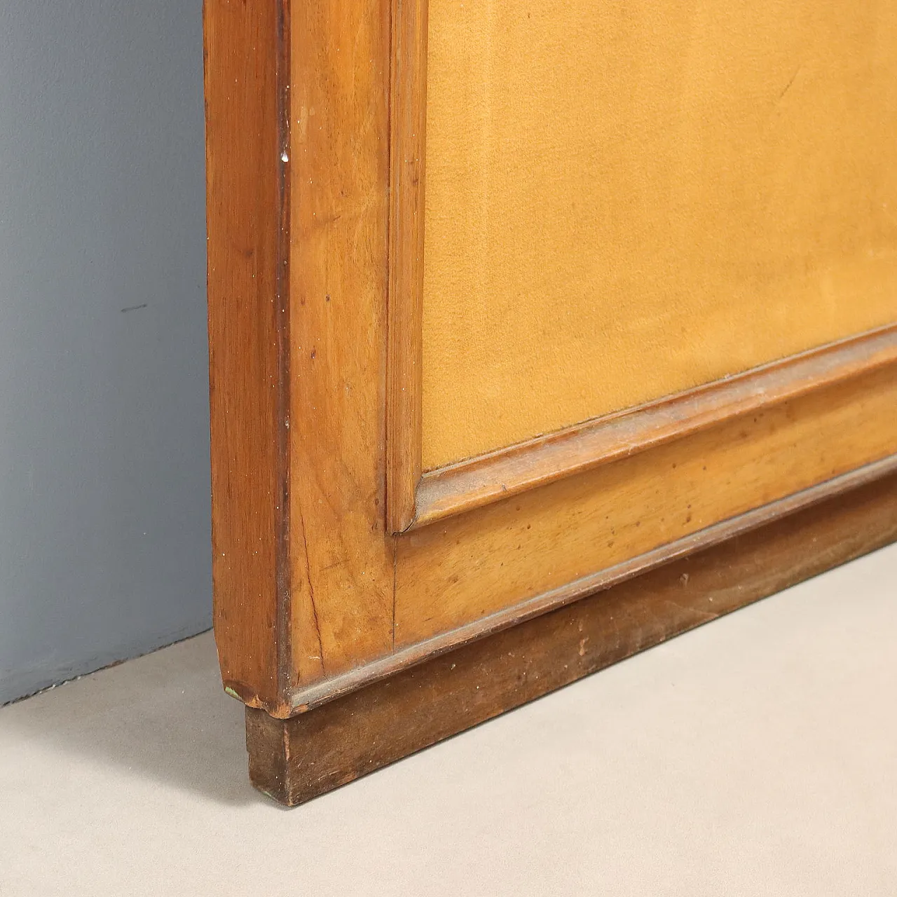 Hat hanger with oak and fabric frame, 20th century 8