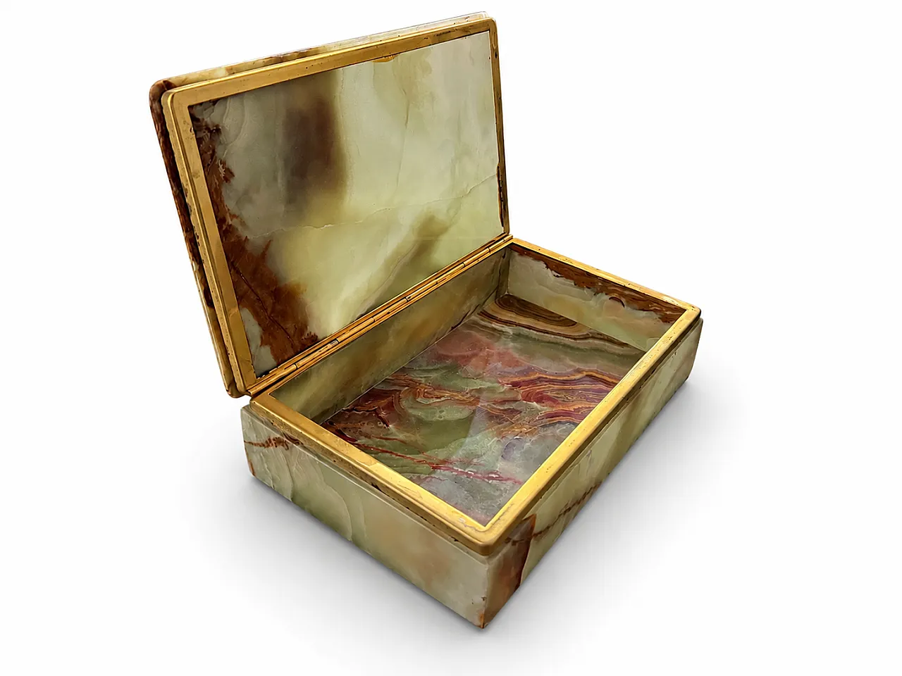 Onyx jewelry box, 1960s 3