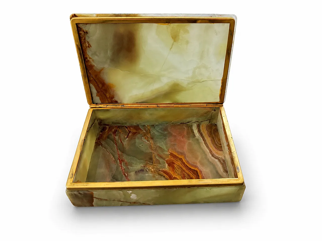 Onyx jewelry box, 1960s 4