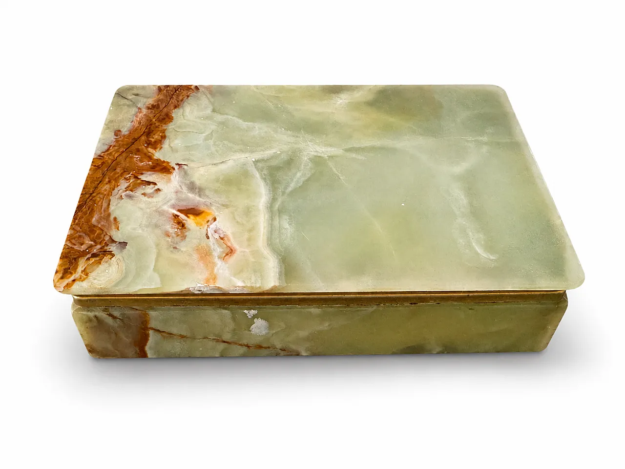 Onyx jewelry box, 1960s 5