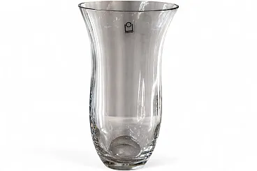 Table Center Vase in Crystal Handarbeit by Ichendorf, 70s