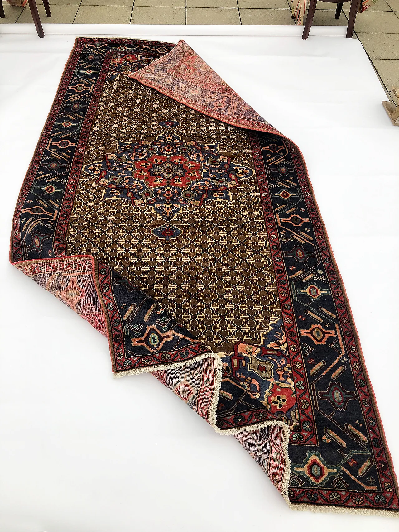 Handmade Songhor Persian Rug, 2000s 5