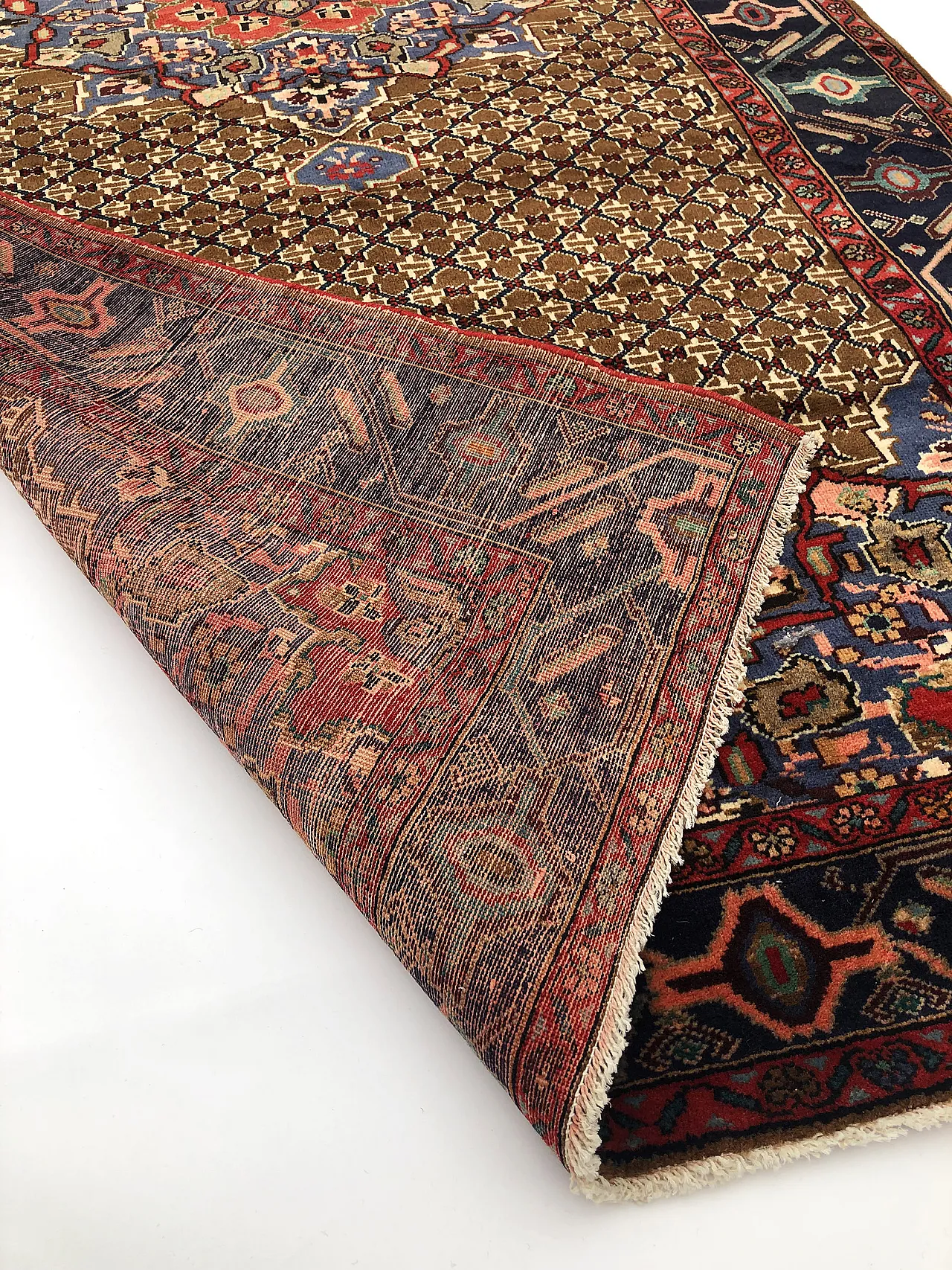 Handmade Songhor Persian Rug, 2000s 9
