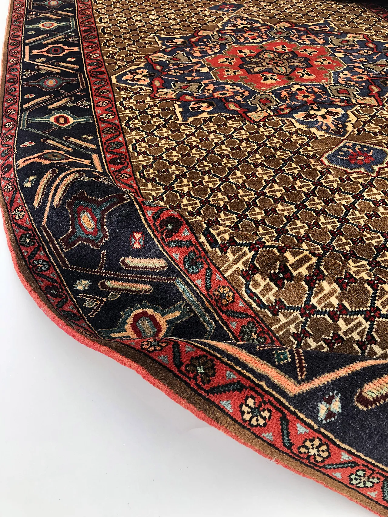 Handmade Songhor Persian Rug, 2000s 10