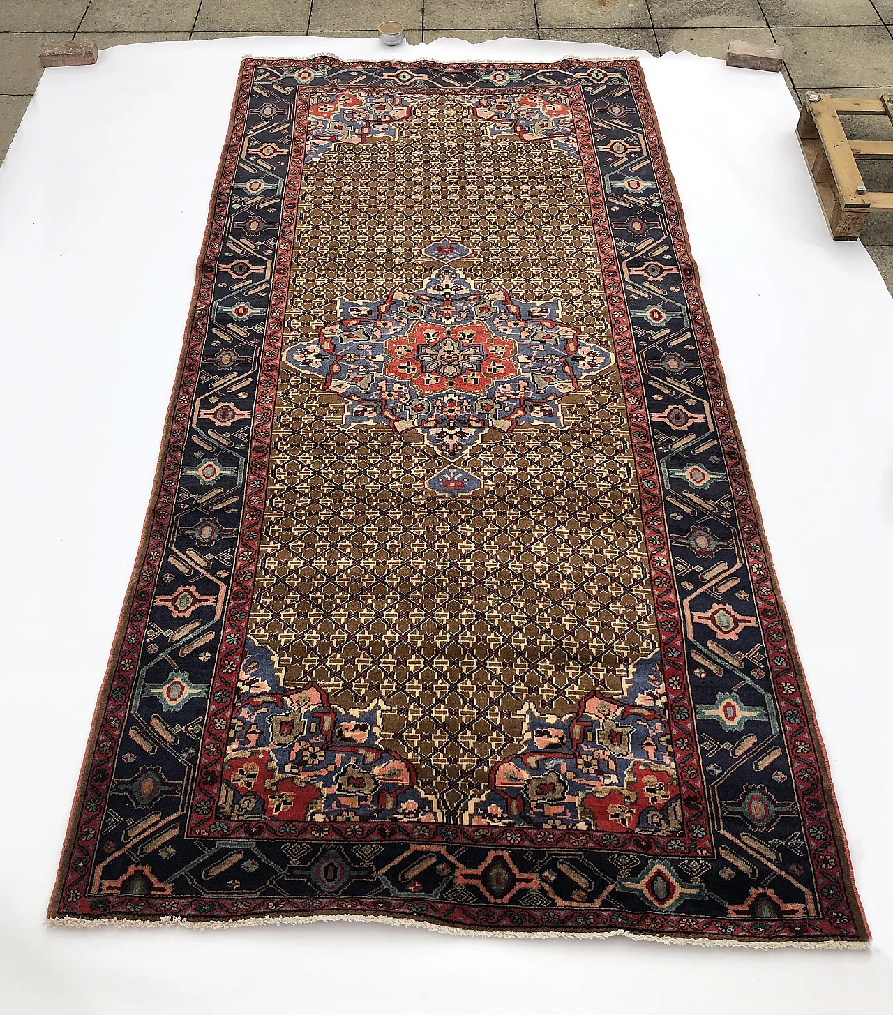 Handmade Songhor Persian Rug, 2000s 12
