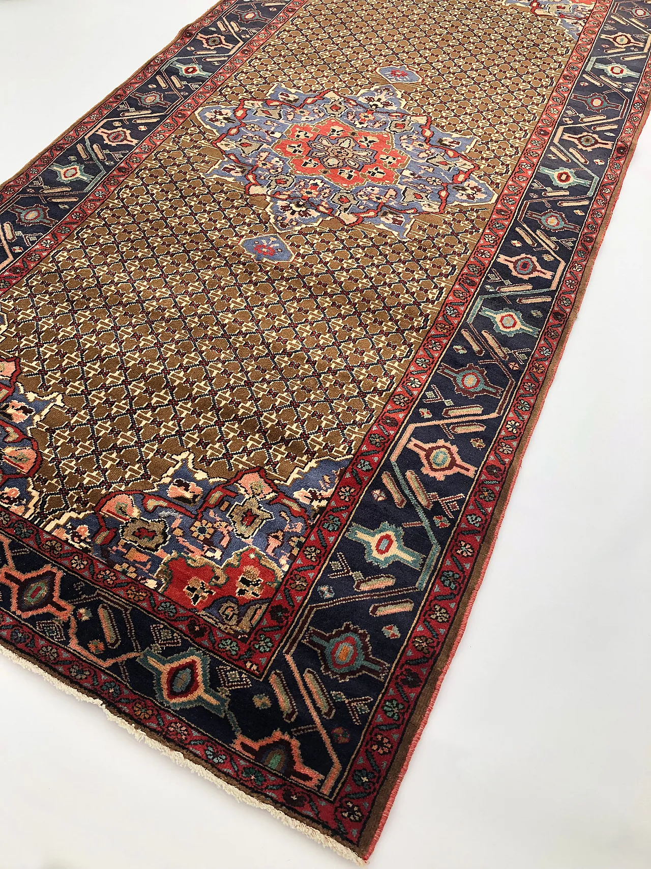 Handmade Songhor Persian Rug, 2000s 13