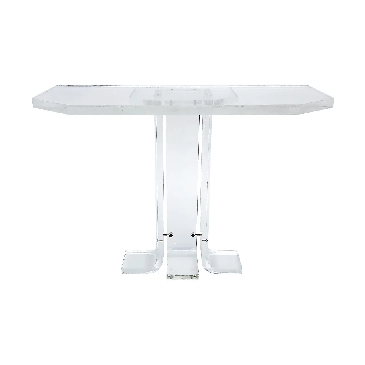 Lucite Console Table, 1970s 1