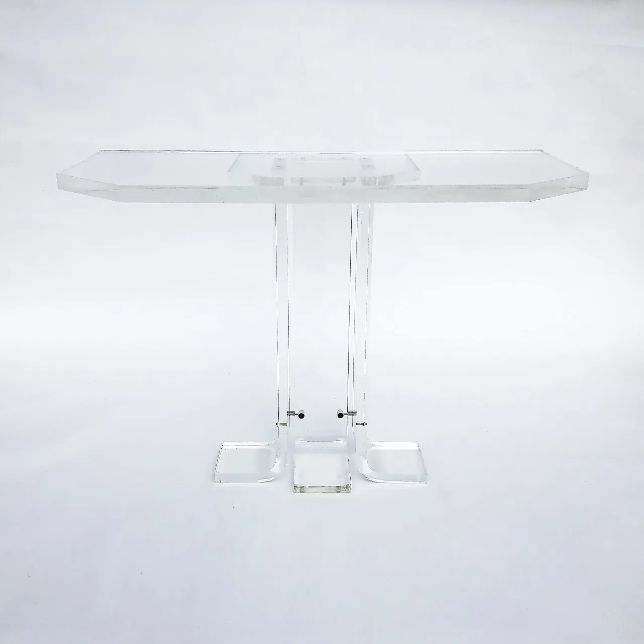 Lucite Console Table, 1970s 3