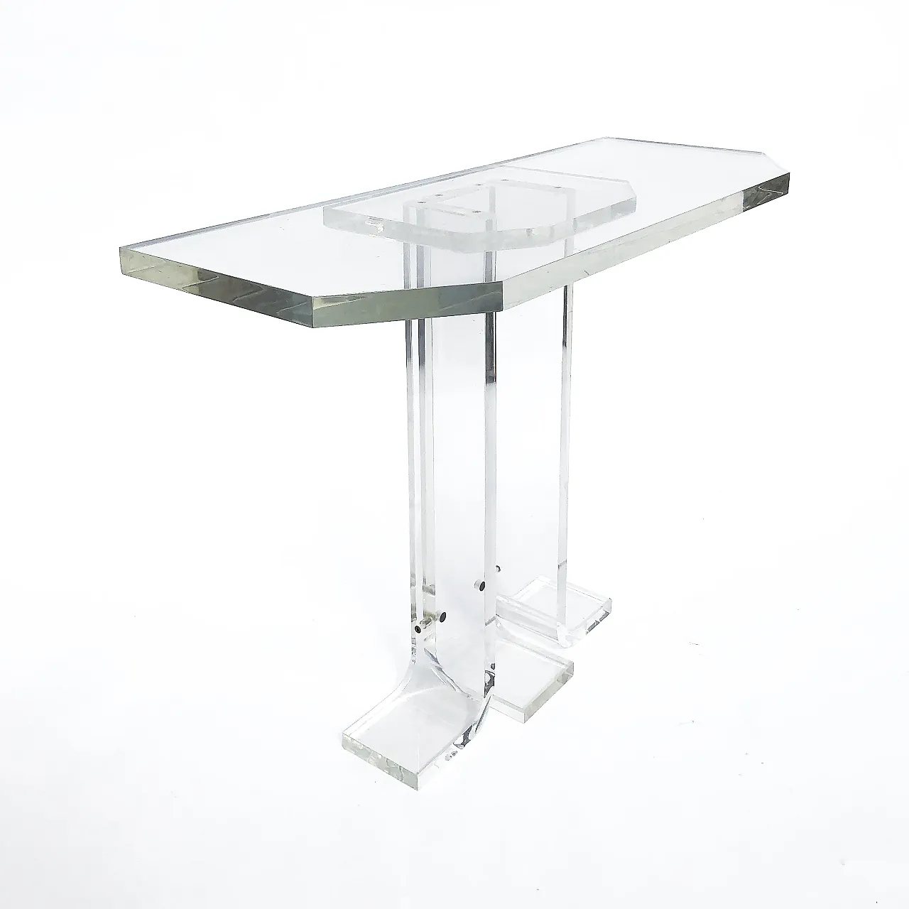 Lucite Console Table, 1970s 6