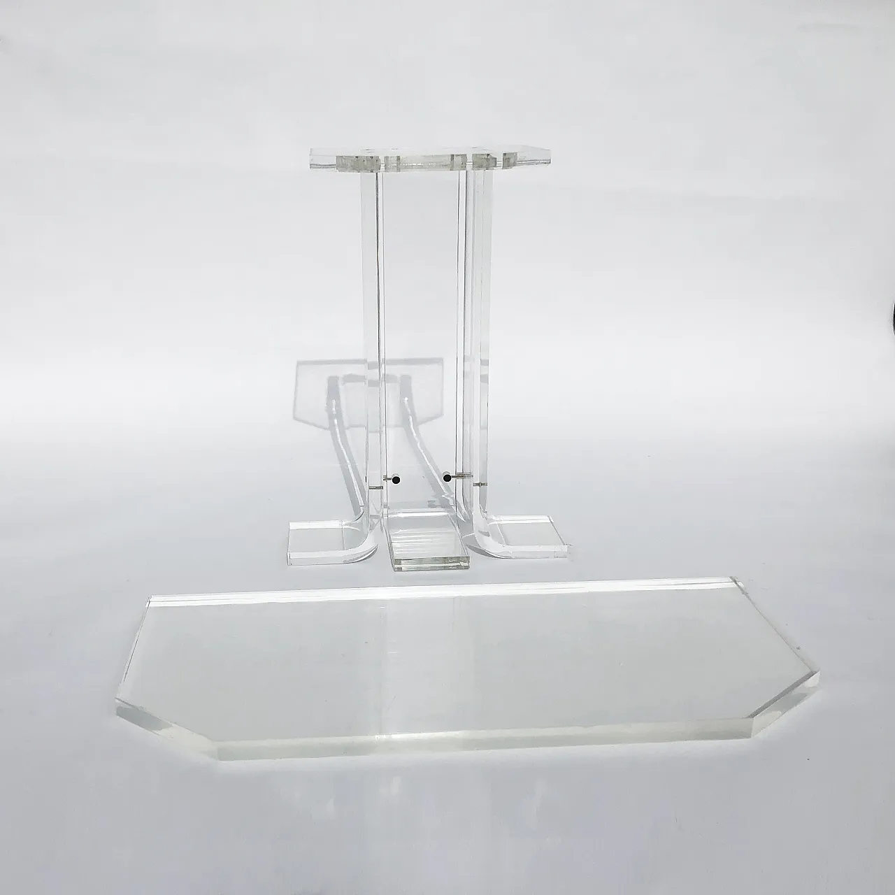 Lucite Console Table, 1970s 12