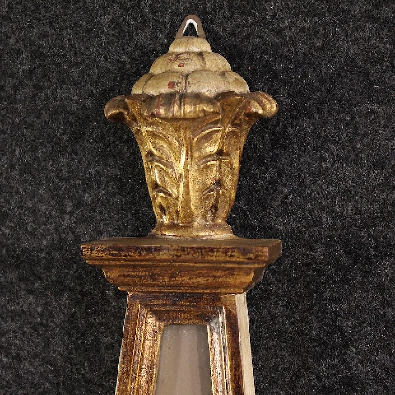 Pair of  Italian Louis XVI style wall lights, 20th century 3