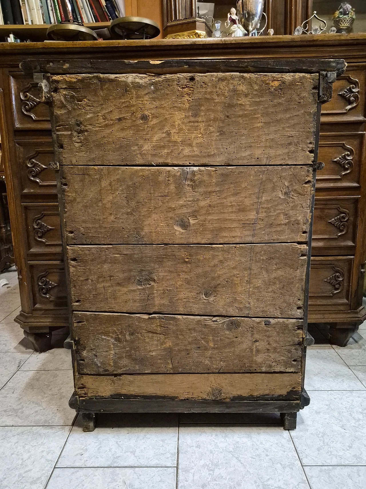 Sideboard in ebonized wood, Lombardy, 19th century 4