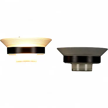 Pair of wall lamps, 1990s