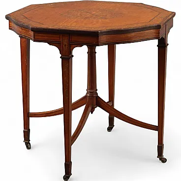 Center table in citronnier, 20th century