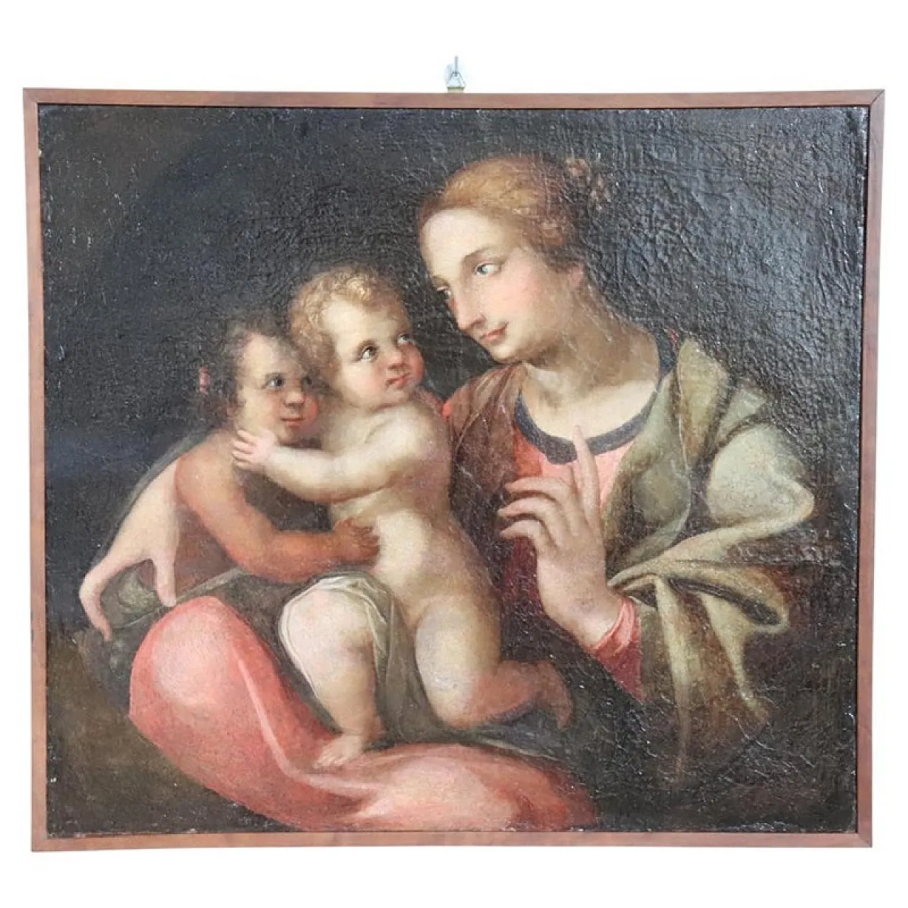 Religious oil painting on canvas, 18th century 1