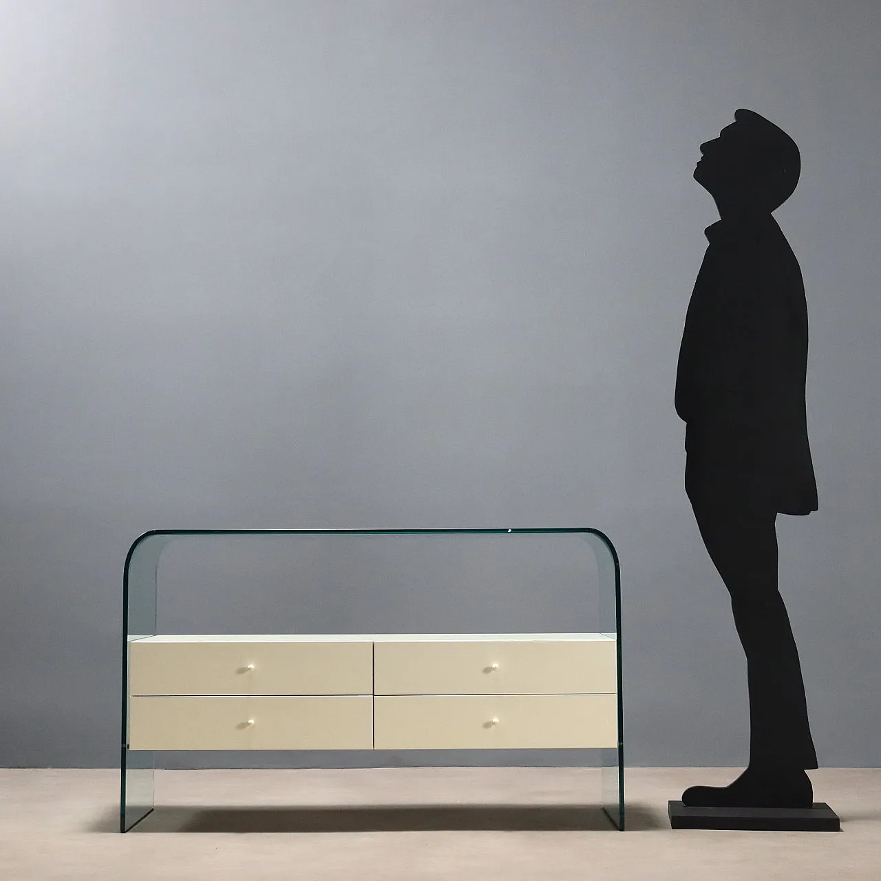 Rialto chest of drawers by Vittorio Livi, 20th century 3