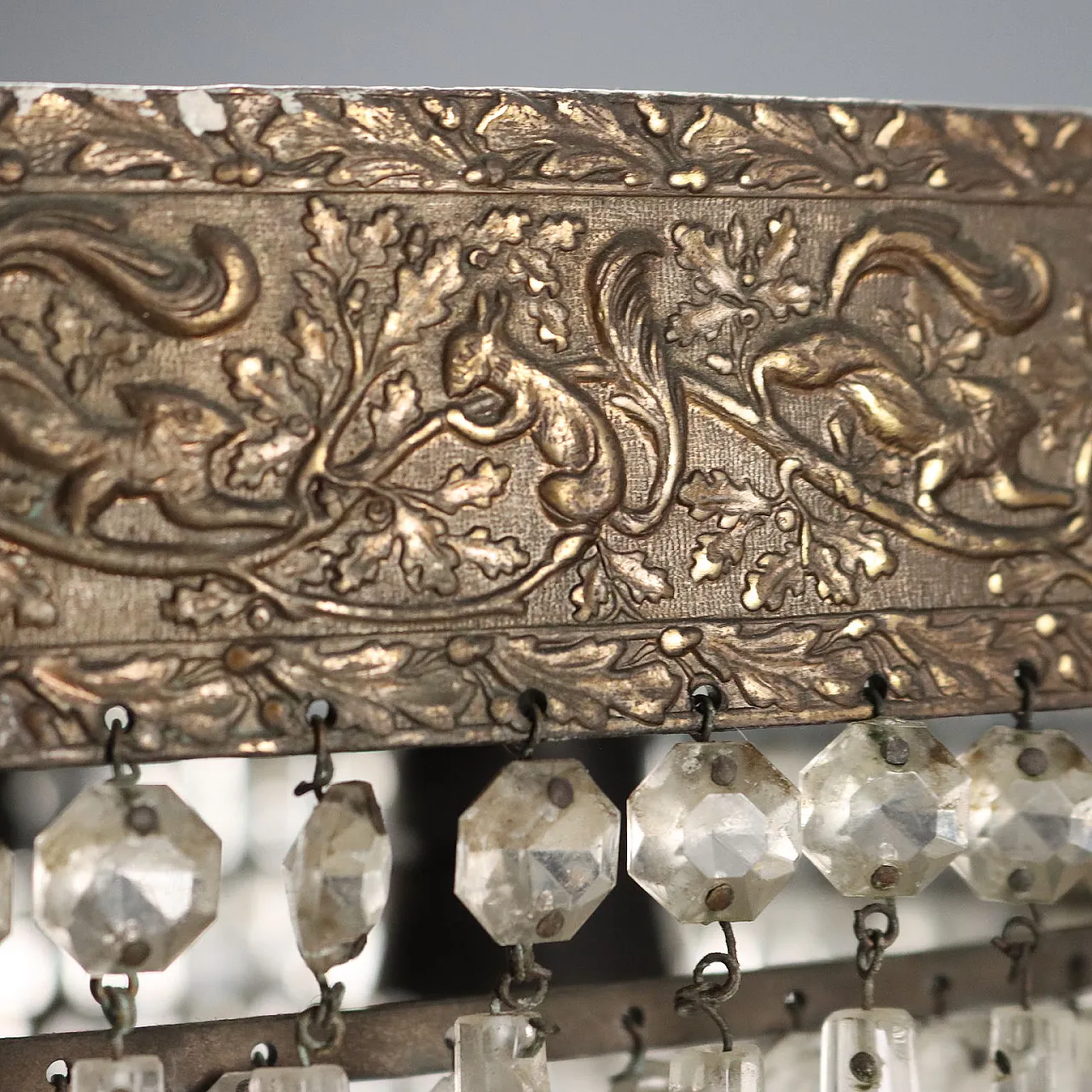 Lampadario a 7 luci in stile Impero, '900 3