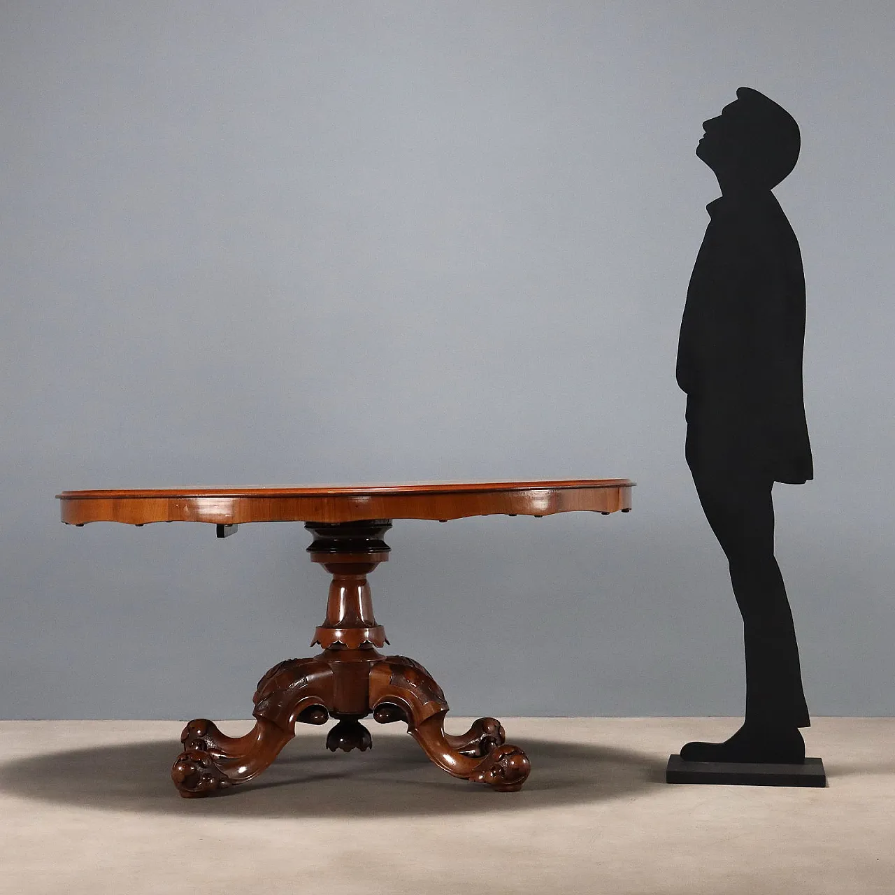 Mahogany sail table, late 19th century 2