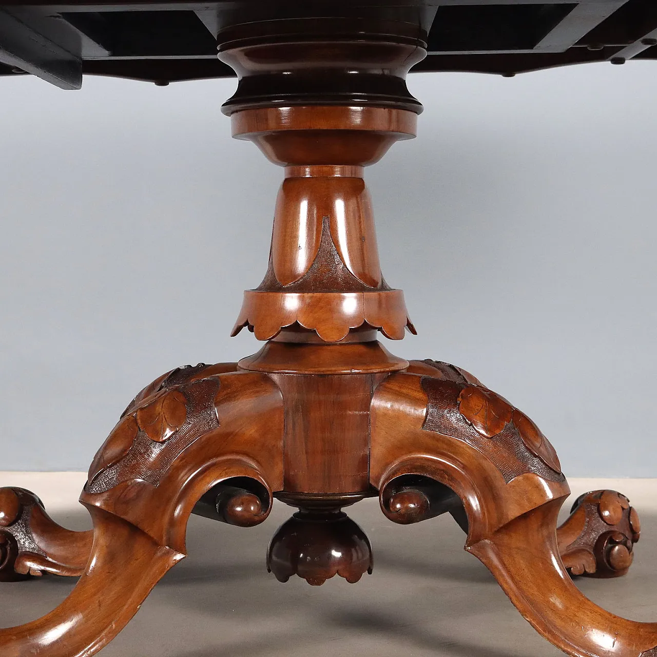 Mahogany sail table, late 19th century 6