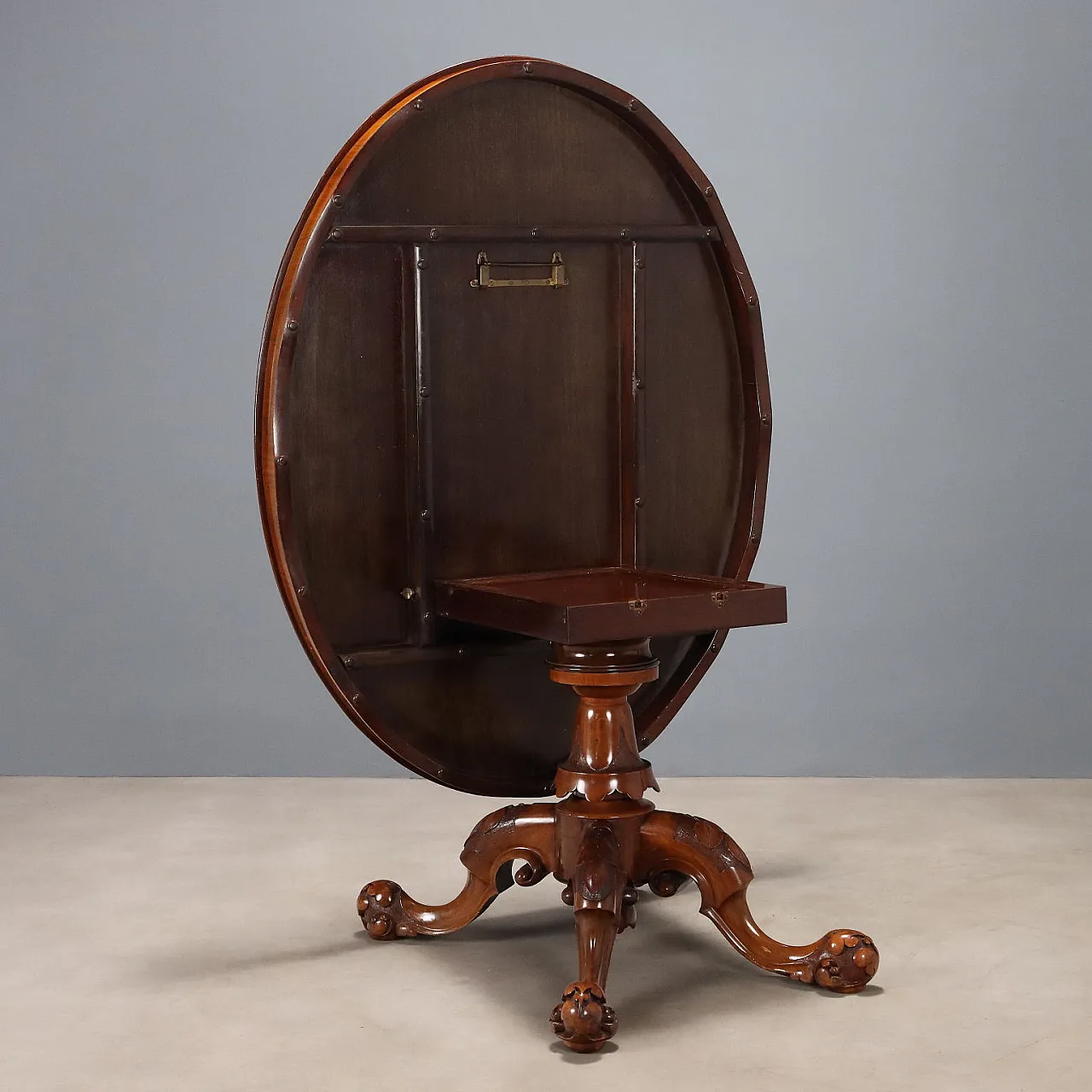 Mahogany sail table, late 19th century 8