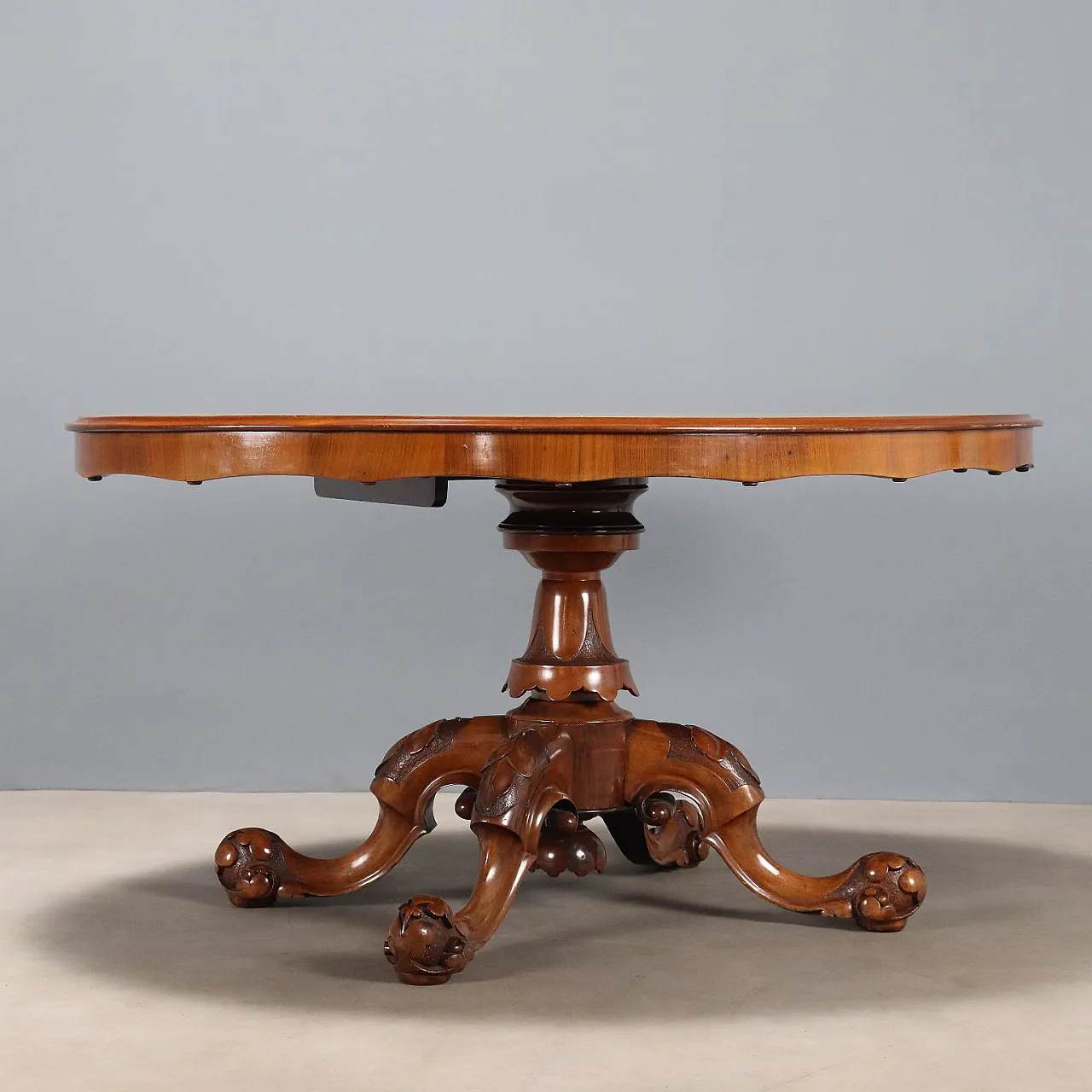 Mahogany sail table, late 19th century 9