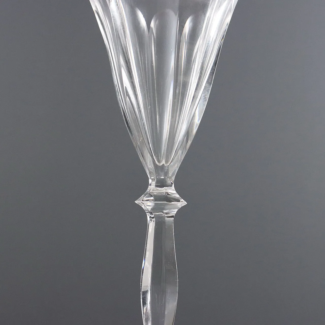 Crystal glasses service, 20th century 7