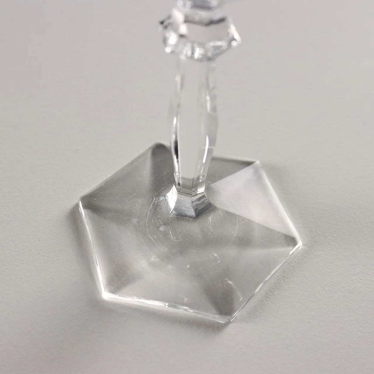 Crystal glasses service, 20th century 8