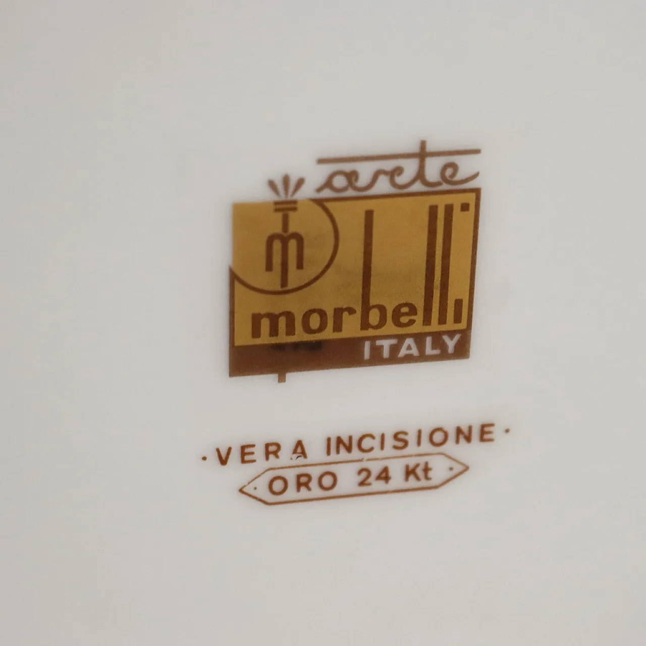 Morbelli Arte porcelain vase, 20th century 10