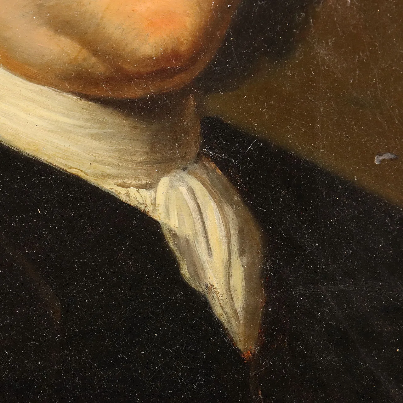 Portrait of Petrus Camper, oil panel, 18th century 6