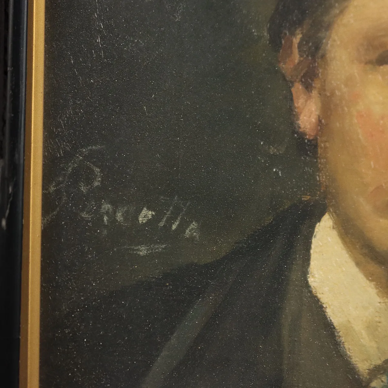Giovanni Pezzotta, Ritratto, olio su tela, '800 6