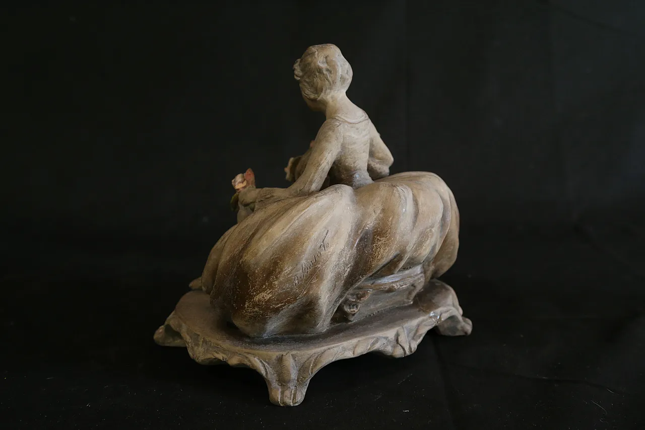 Ceramica di Angelo Bonati Parma galanteria, '800 15