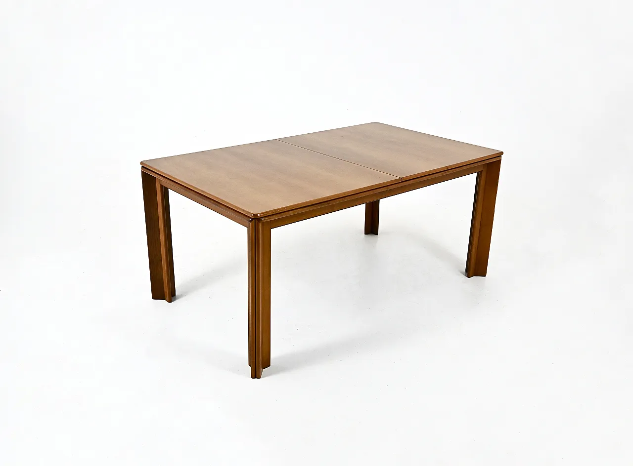 Tavolo da pranzo allungabile "Mou" di Afra & Tobia Scarpa per Molteni, 1970 1
