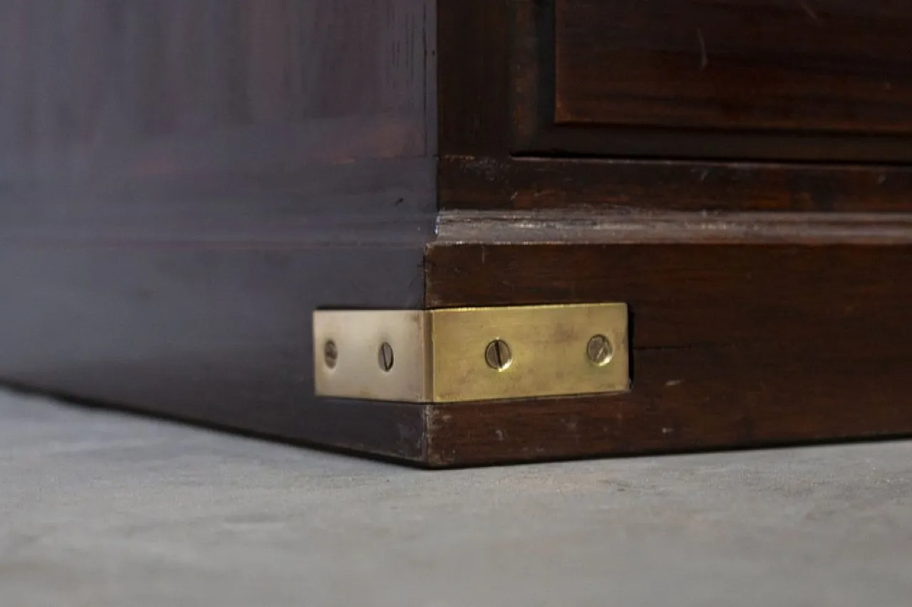 Mahogany two-door cabinet in the style of Old Navy, 1950s 5
