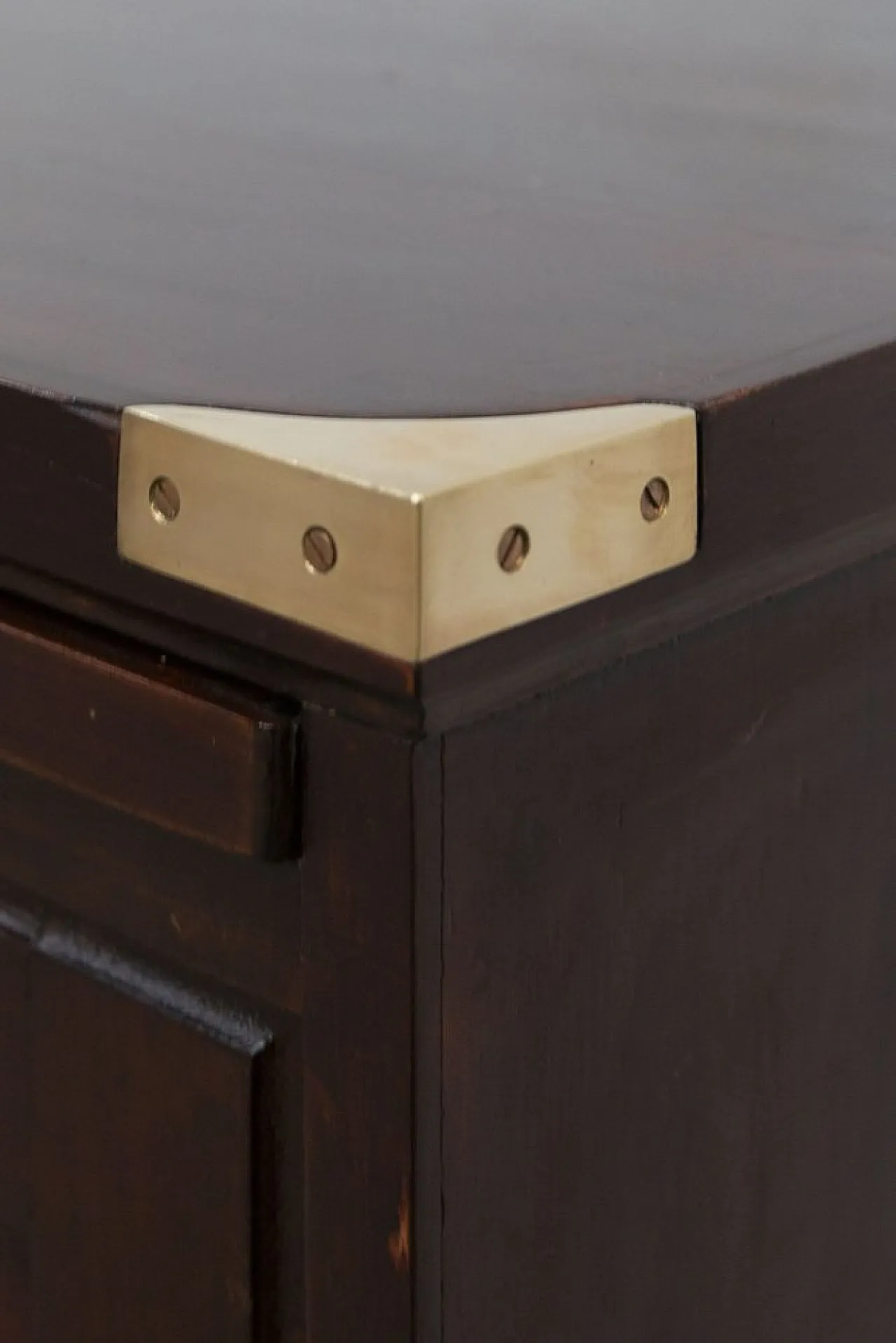 Mahogany two-door cabinet in the style of Old Navy, 1950s 8