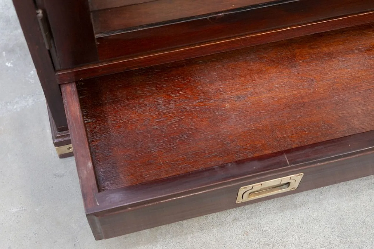 Mahogany two-door cabinet in the style of Old Navy, 1950s 10