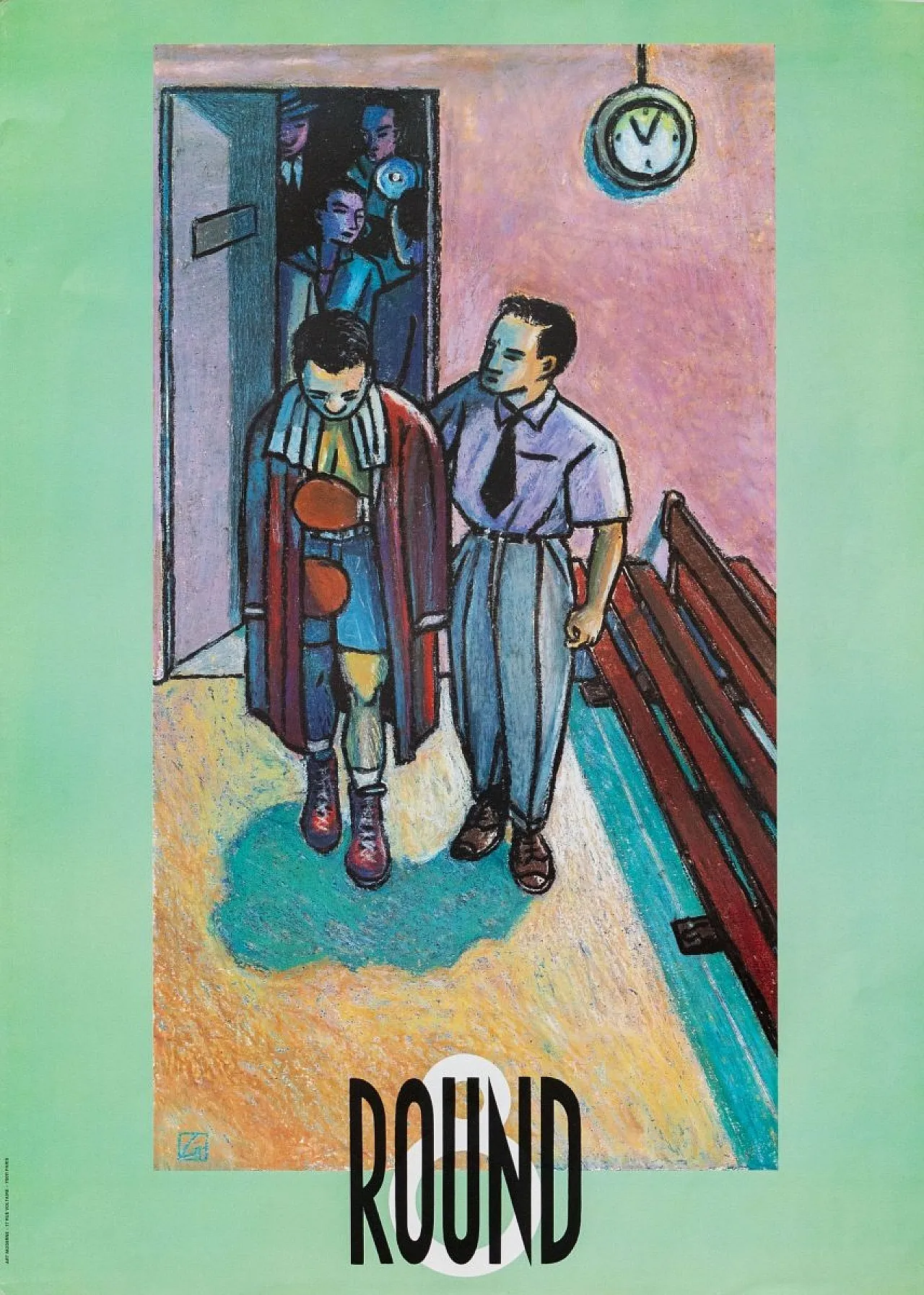 Modern Paris Poster, 1980s 1