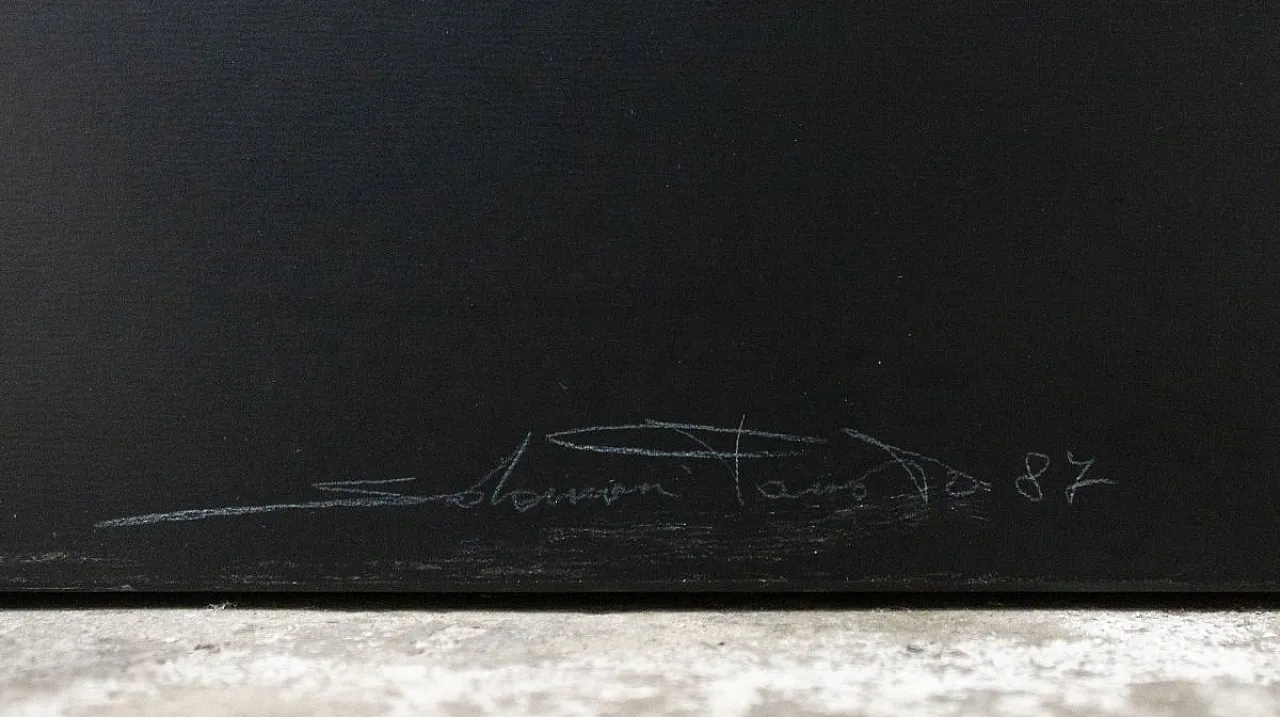 Fausto Salomoni, Forme Impossibili, Pittura su tavola, anni '80 2