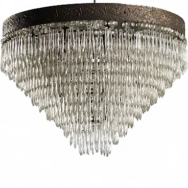 Empire style 7 light chandelier, 20th century