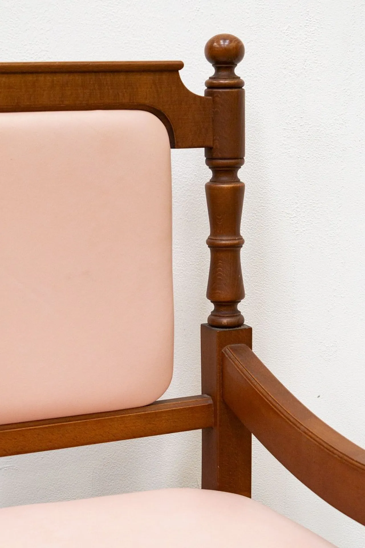 Desk chair in beech, 20th century 2
