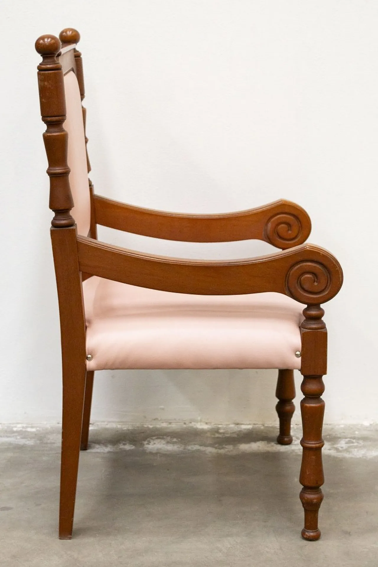 Desk chair in beech, 20th century 3