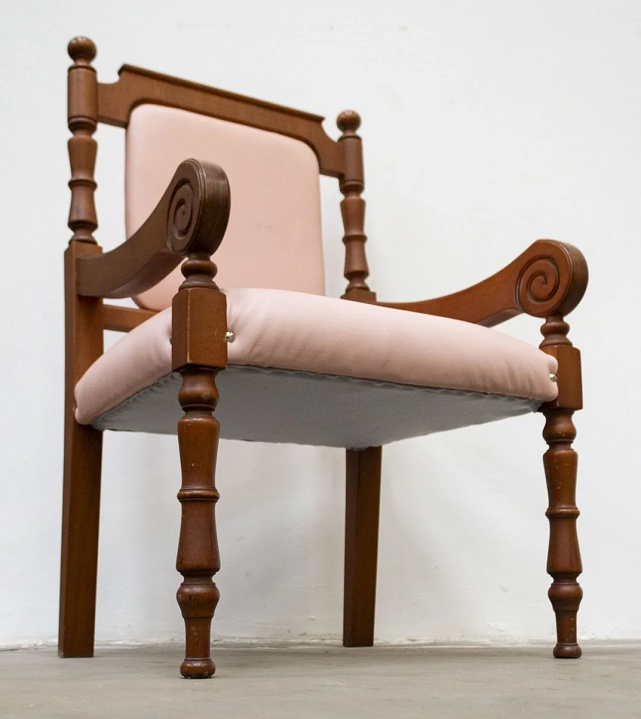 Desk chair in beech, 20th century 5