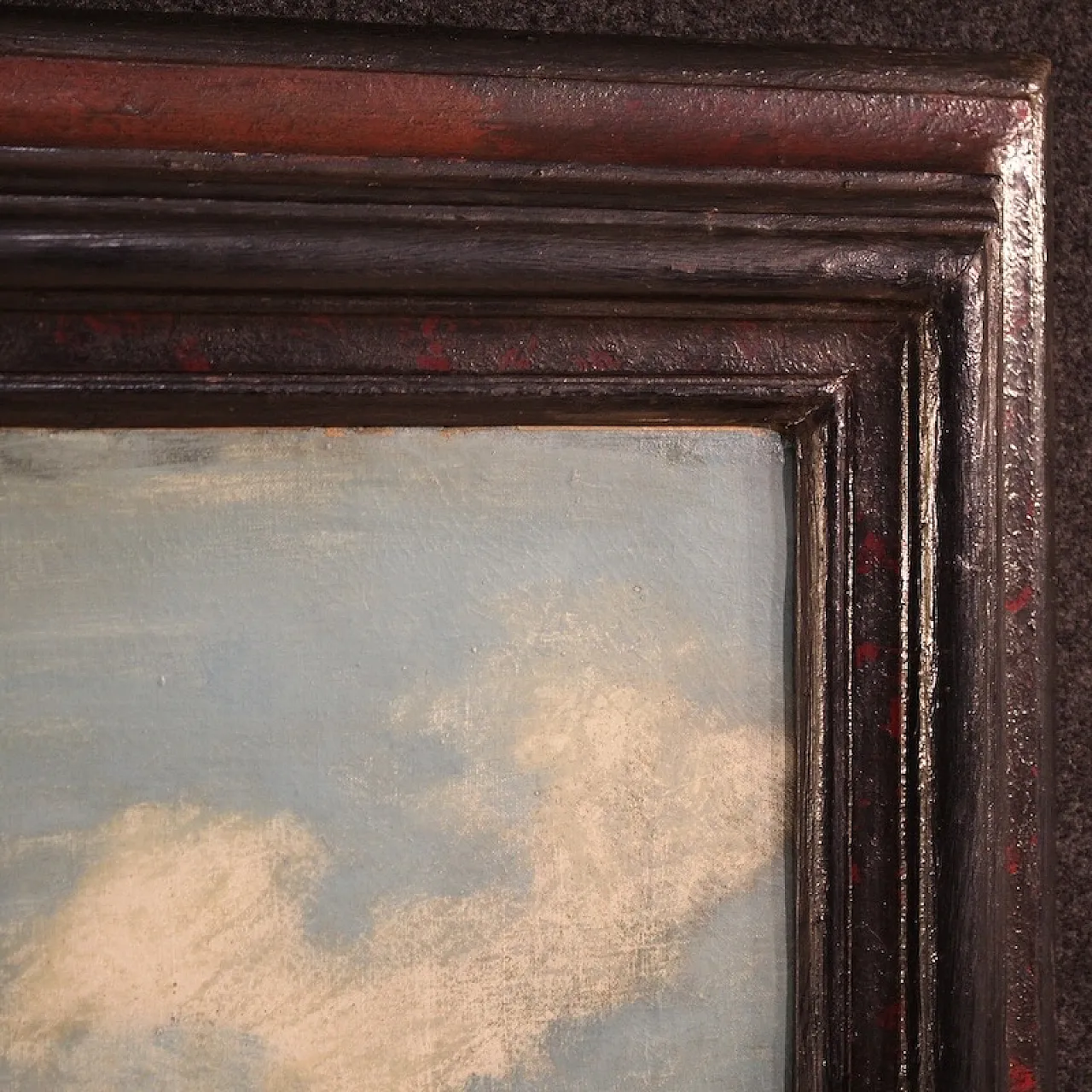 Italian architectural capriccio painting from the 20th century 11