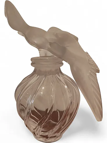 Eau de toilette bottle Air du temp by Nina Ricci for Lalique, 1960s