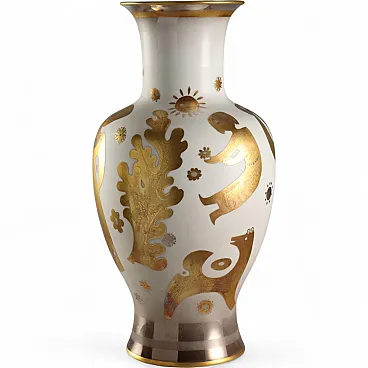 Morbelli Arte porcelain vase, 20th century