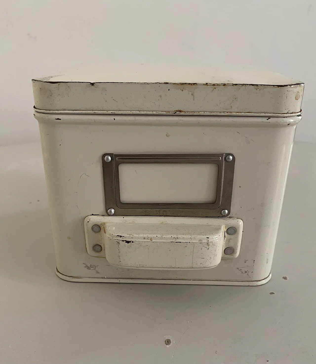 8 contenitori in metallo, anni '50 4