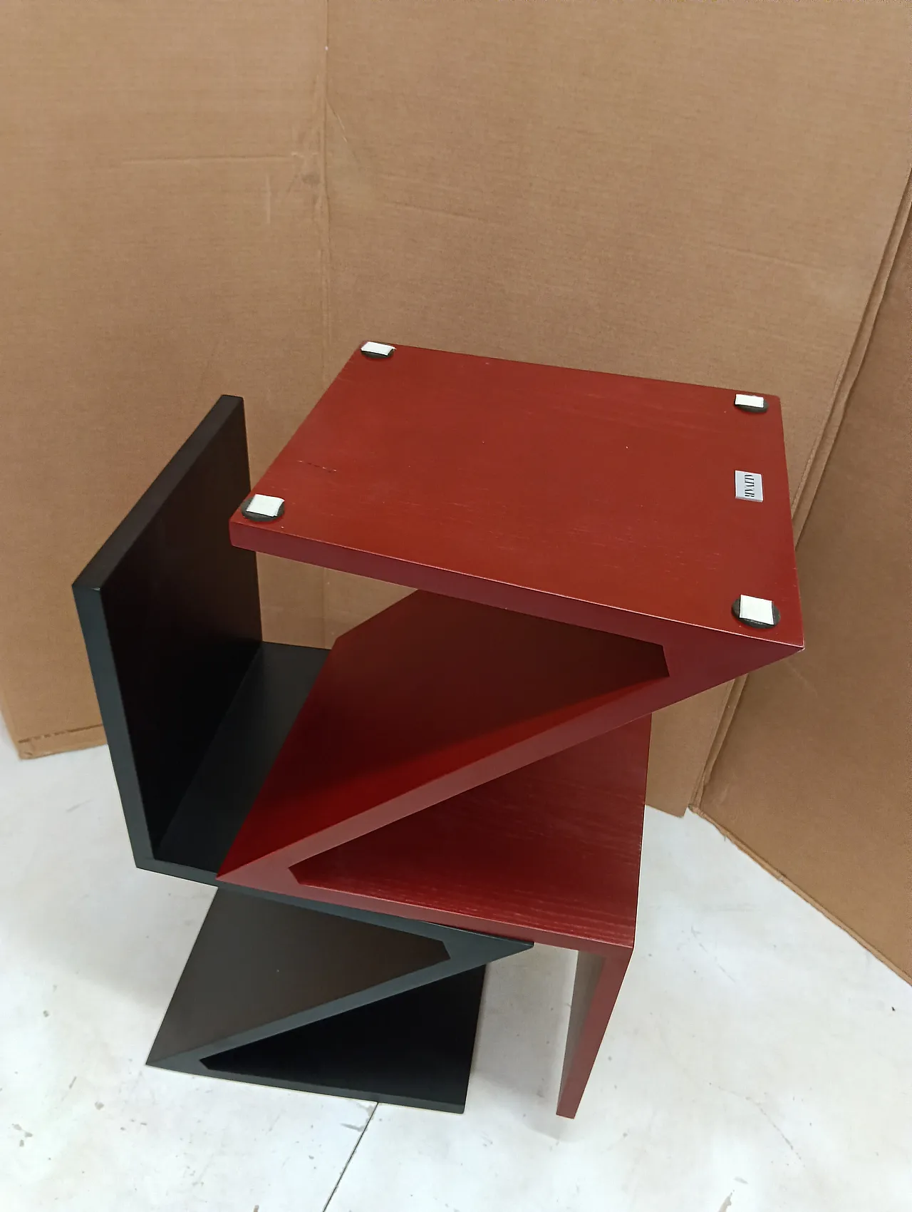 Sedia Zig Zag laccata di Thomas Gerrit Rietveld per Alivar, 2000 43