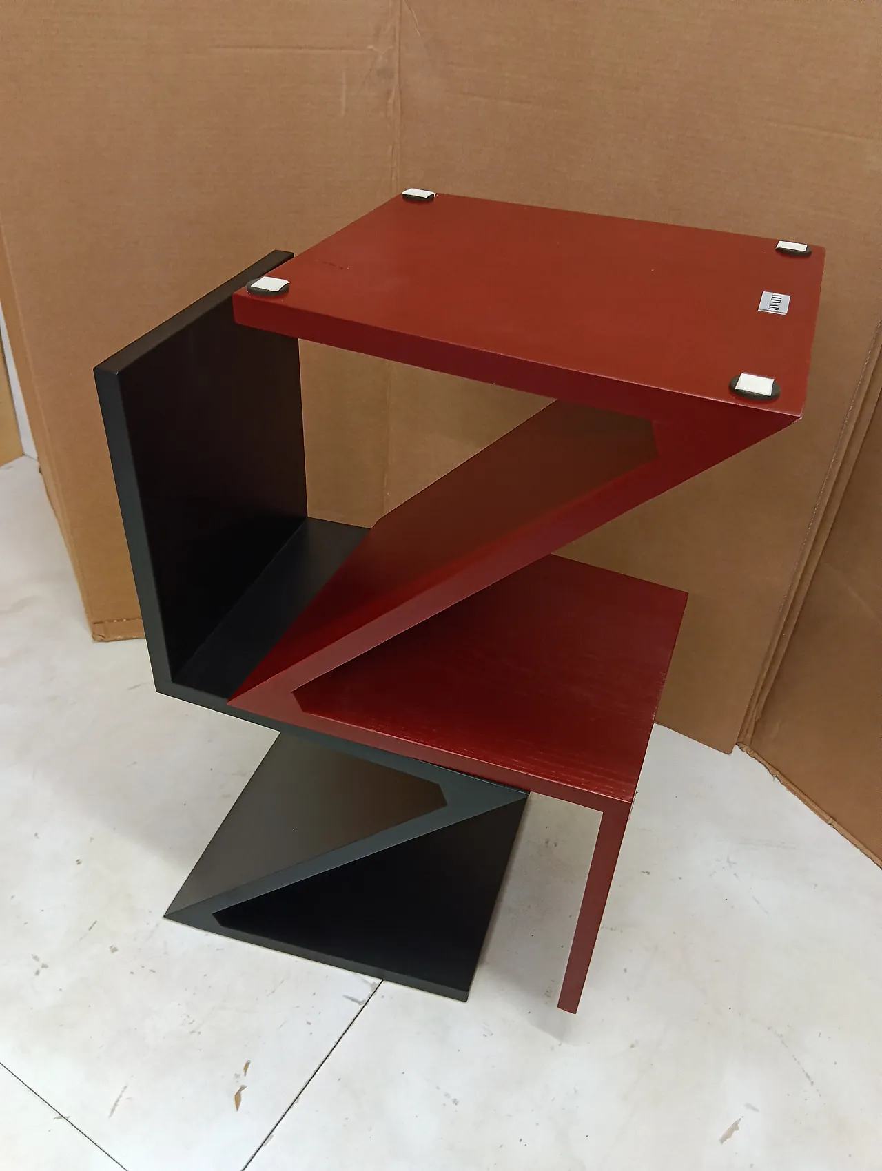 Sedia Zig Zag laccata di Thomas Gerrit Rietveld per Alivar, 2000 52
