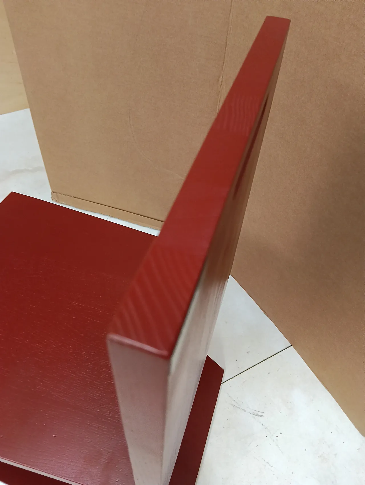 Sedia Zig Zag laccata di Thomas Gerrit Rietveld per Alivar, 2000 65