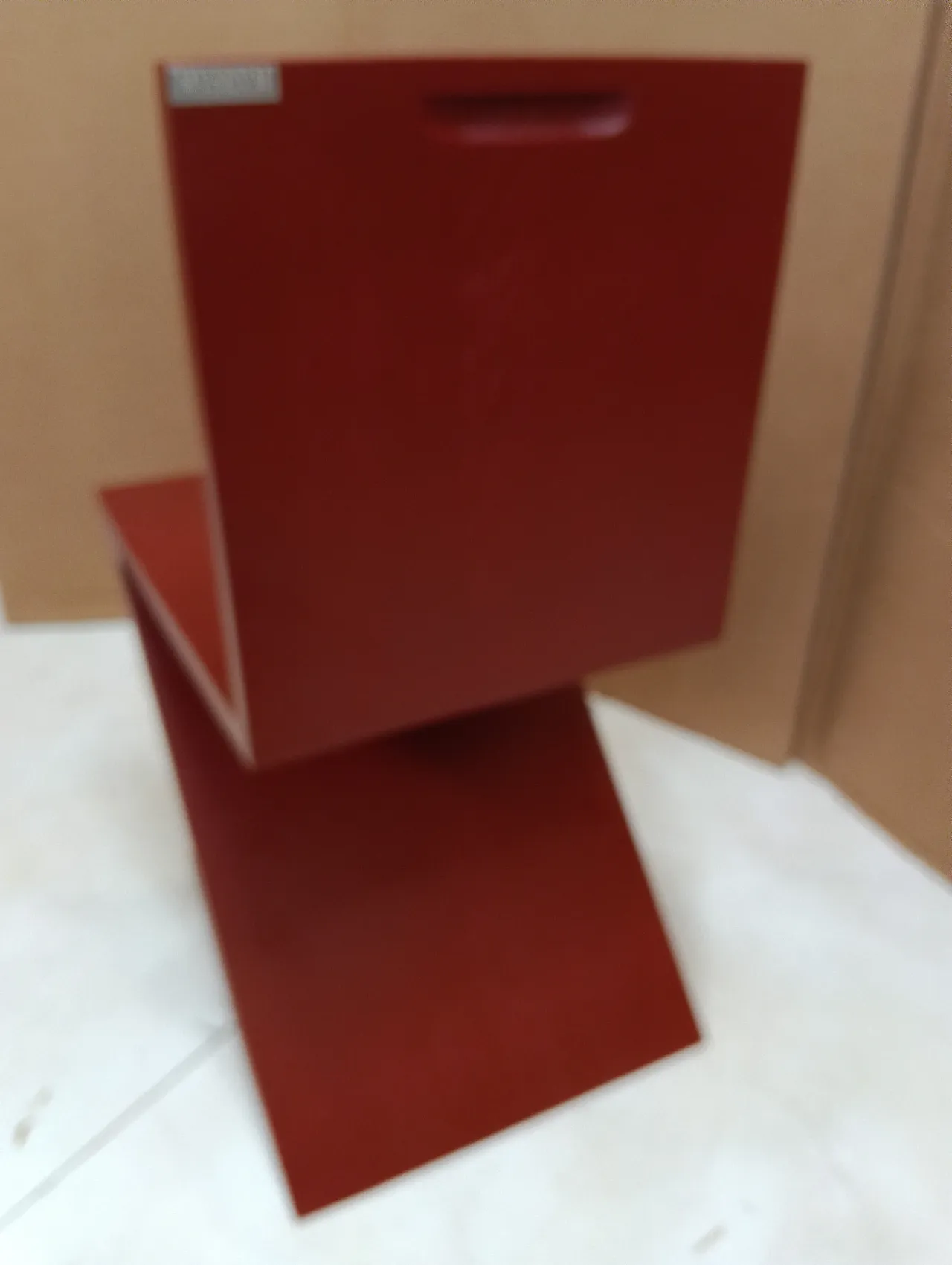 Sedia Zig Zag laccata di Thomas Gerrit Rietveld per Alivar, 2000 90