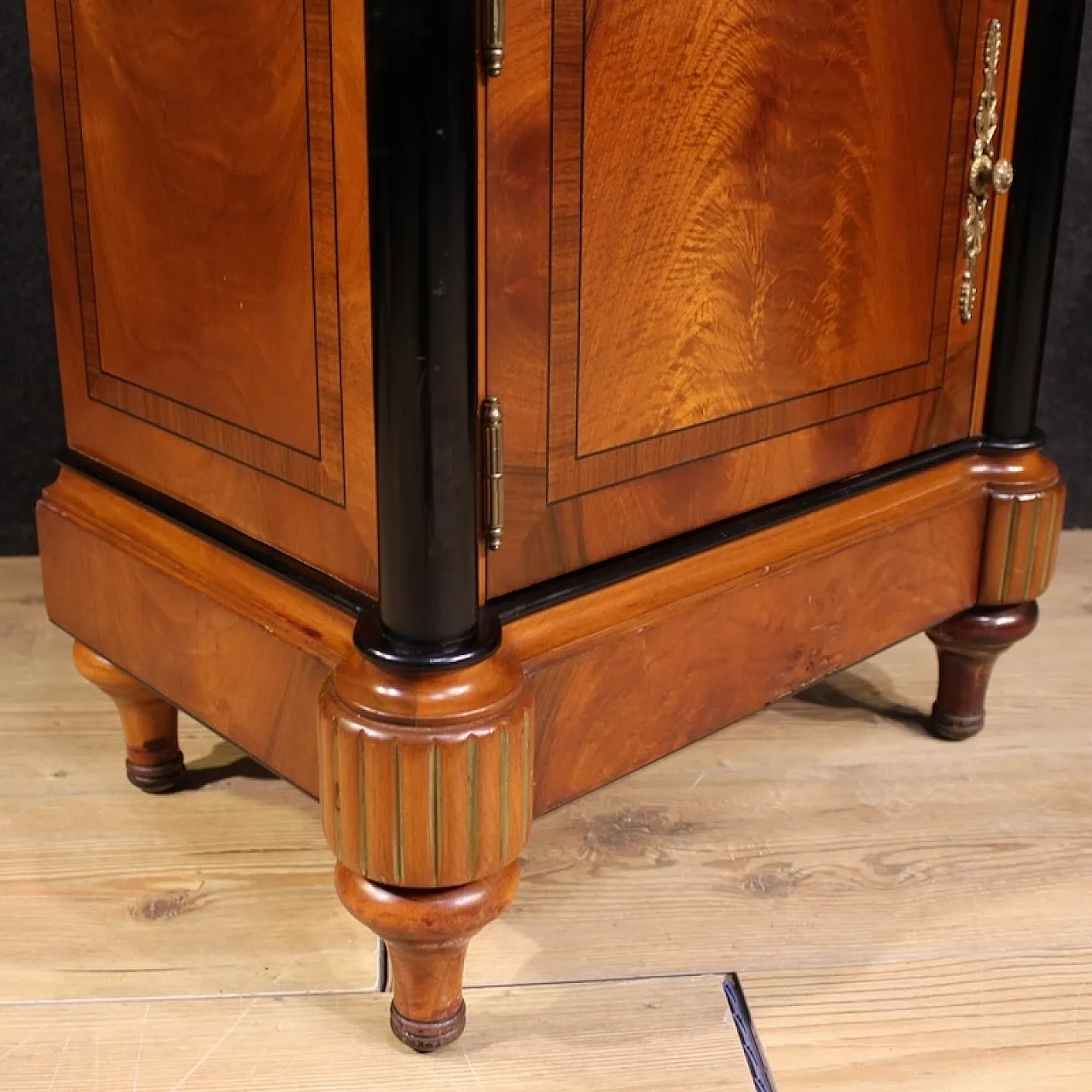 Pair of Italian bedside tables marble top, 20th century 9